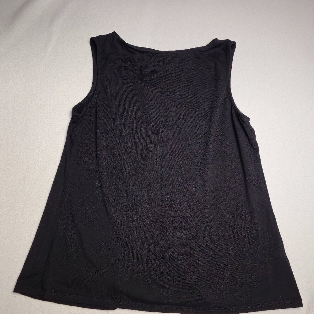 MICHAEL‎ STARS BLACK TOP WITH FLIP OPEN BACK